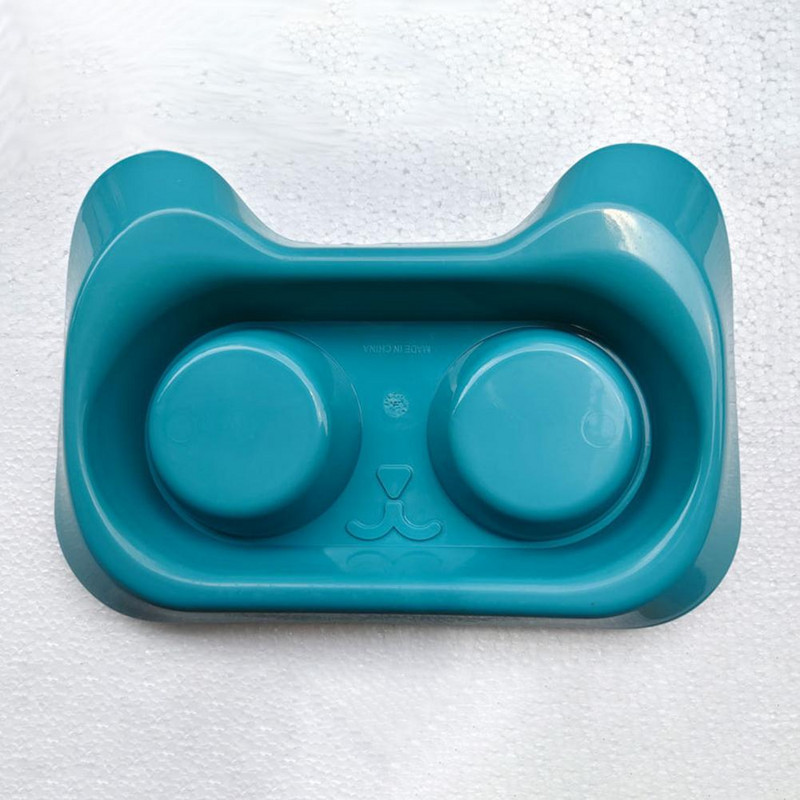 Neslystantis nuo užspringimo Naudingas šunų maistas Vandens šėrimo dubenys PP naminių gyvūnėlių ėdalo indas, neslystantis dugnas, BPA, nemokami saugūs kačių reikmenys