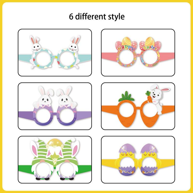 Lieldienu ballītes Brilles Dzimšanas dienas Brilles Rekvizīti Smieklīgi Lieldienu Zaķis Cālis Olu Rūķītis Brilles Dekorācijas bērniem Bērniem Pieaugušie