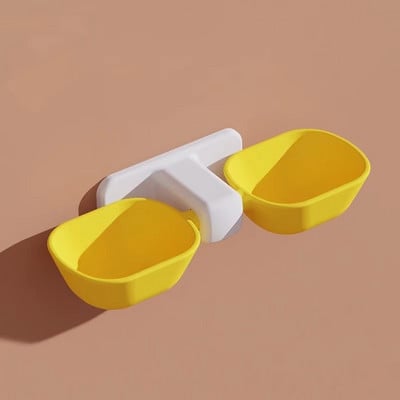 Mājdzīvnieku barošanas trauks Pie sienas stiprināmas kaķu suņu piekarināmās bļodas Izturīgas mazas mājdzīvnieku barotavas ūdens bļoda 2023. gada jauni Gatos aksesuāri