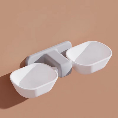 Mājdzīvnieku barošanas trauks Pie sienas stiprināmas kaķu suņu piekarināmās bļodas Izturīgas mazas mājdzīvnieku barotavas ūdens bļoda 2023. gada jauni Gatos aksesuāri