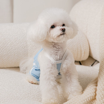 2022 Сладки дрехи за кучета Pet Летни спортове Развлекателна жилетка за малки кучета Котки Мода Теди Слинг Бишон Чихуахуа Четири крака Custume