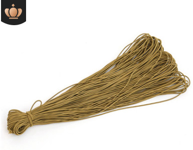 2,5 mm krāsaina, augsti elastīga apaļa elastīga lente apaļa elastīga virve gumijas josla elastīga līnija DIY šūšanas piederumi 5 metri