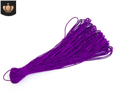 2,5 mm krāsaina, augsti elastīga apaļa elastīga lente apaļa elastīga virve gumijas josla elastīga līnija DIY šūšanas piederumi 5 metri