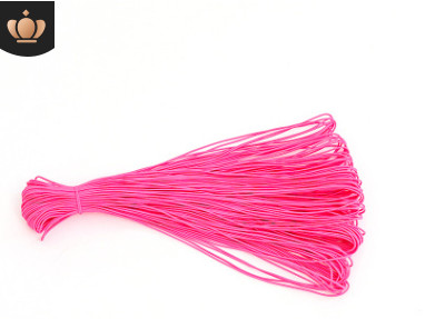 2,5 mm krāsaina, augsti elastīga apaļa elastīga lente apaļa elastīga virve gumijas josla elastīga līnija DIY šūšanas piederumi 5 metri