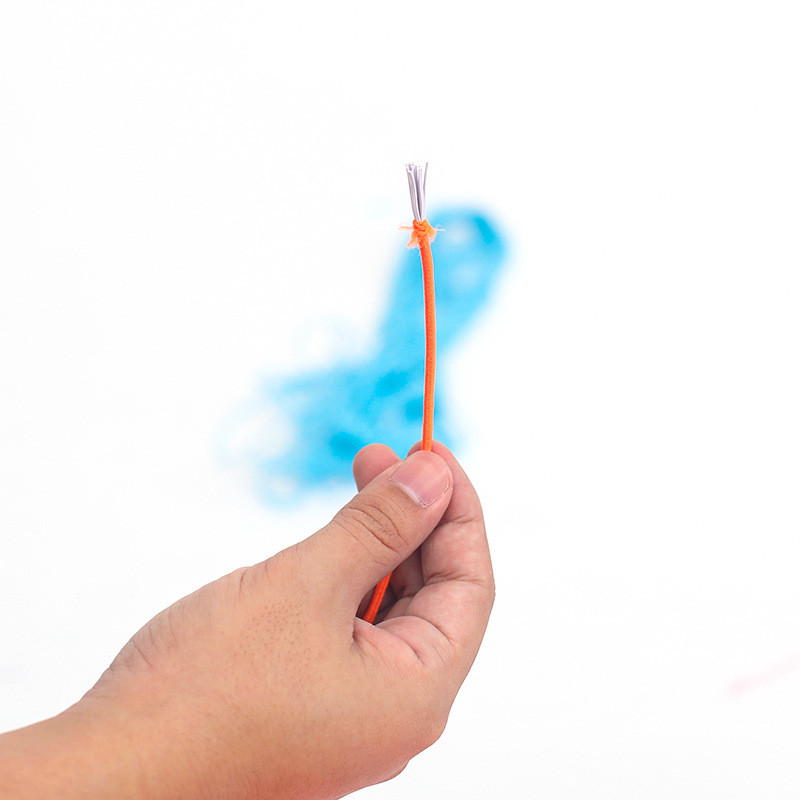 2,5 mm krāsaina, augsti elastīga apaļa elastīga lente apaļa elastīga virve gumijas josla elastīga līnija DIY šūšanas piederumi 5 metri