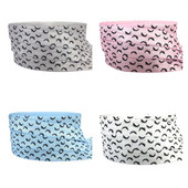 10 Y 16 mm skropstu apdruka, salocīta pāri elastīgai FOE spandekssaitei, bērnu matu saitei, galvas saitei, kleitai, mežģīņu apdarei, šūšanai.