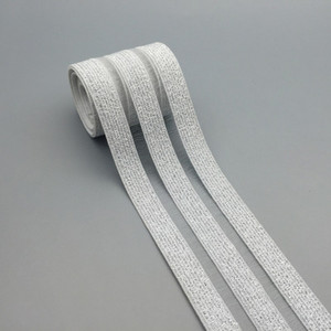 5 cm 9 cm arany ezüst csillogó átlátszó fehér fekete rugalmas szalag heveder DIY nadrág öv gumiszalag barkács varrás kiegészítők 1 m