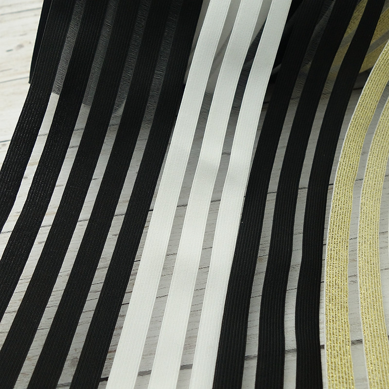 5 cm 9 cm arany ezüst csillogó átlátszó fehér fekete rugalmas szalag heveder DIY nadrág öv gumiszalag barkács varrás kiegészítők 1 m