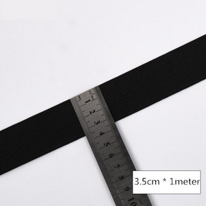 35 mm svītru lente, elastīga mežģīņu apdare lente, elastīga josla, mežģīņu lente, pinums, siksna DIY šūšanas apakšveļas piederumi 1 metrs
