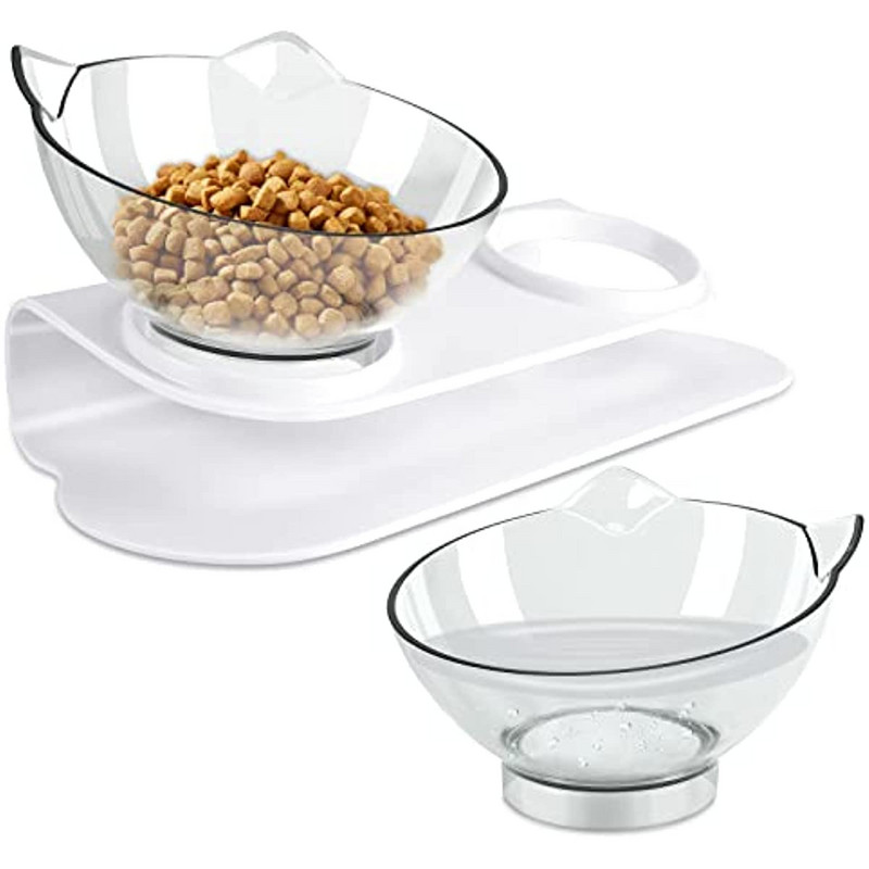 ATUBAN kaķu bļodas, kaķu barības bļodas ar augstu noliekšanu, pret vemšanas kaķēnu bļodas kucēniem un zaķiem, ortopēdiskās kaķu bļodas kaķiem