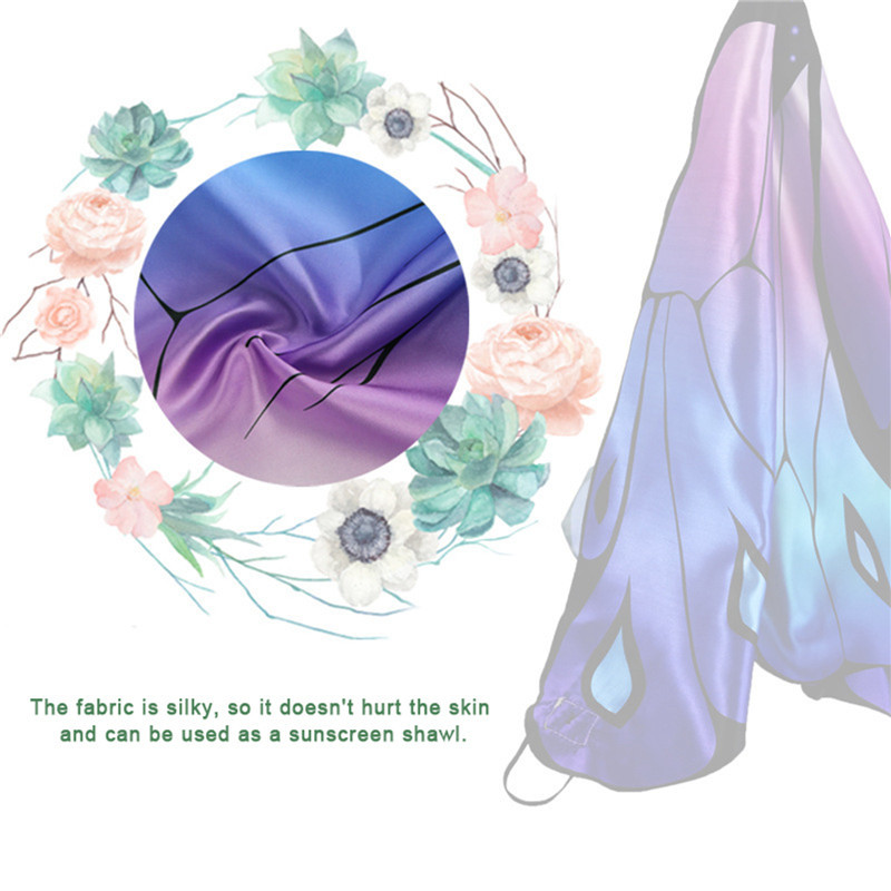 Halloween Cosplay Wings maszkkészlet, Pillangó Tündérszárnyak Tündérjelmezekhez Sparkle Fairy Princess Wings Party Favor