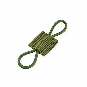 Регулирайте найлонова тактическа Molle еластична панделка, закопчалка за връзване на катарама за Ptt антена Stick Pipe
