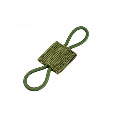 Ρυθμίστε Nylon Tactical Molle Elastic Ribbon Buckle Binding Retainer for Ptt Antenna Stick Pipe