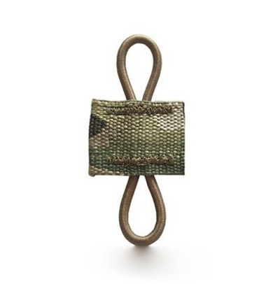 Ρυθμίστε Nylon Tactical Molle Elastic Ribbon Buckle Binding Retainer for Ptt Antenna Stick Pipe