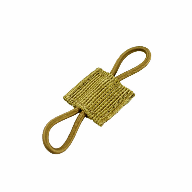 Ρυθμίστε Nylon Tactical Molle Elastic Ribbon Buckle Binding Retainer for Ptt Antenna Stick Pipe