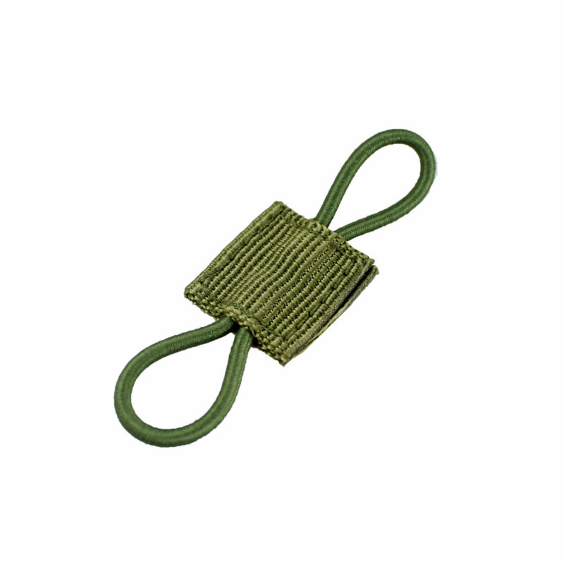 Ρυθμίστε Nylon Tactical Molle Elastic Ribbon Buckle Binding Retainer for Ptt Antenna Stick Pipe