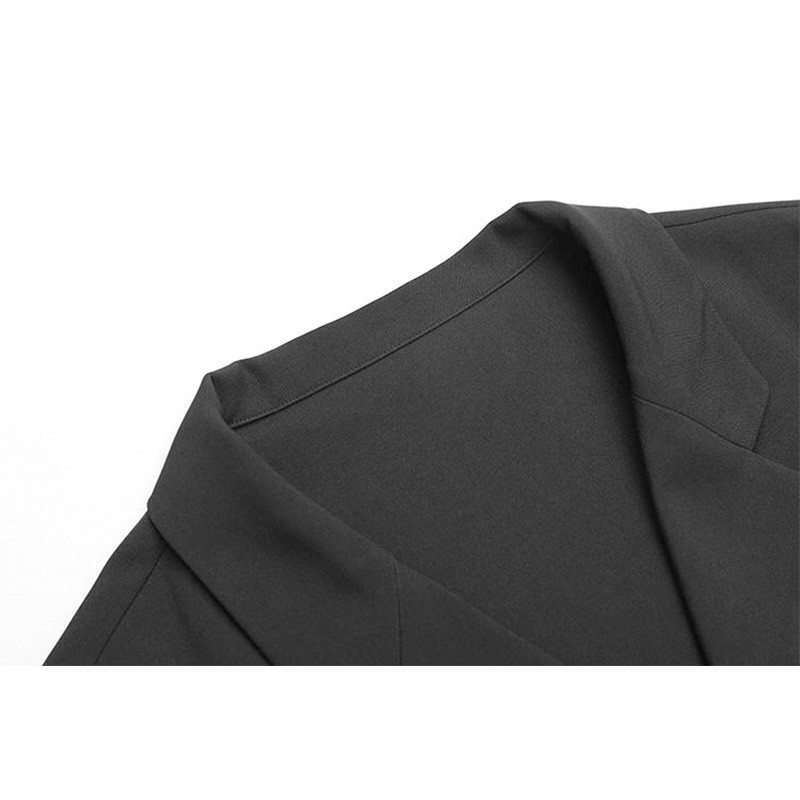 Vasaras apģērbi sievietēm Melns Daudzpusīgs Pogas Ikdienišķs Robots Kakls Liela izmēra pārsējs ar īsām piedurknēm kabatas ikru vidus kleitas