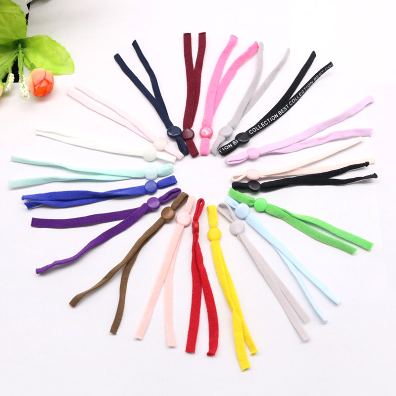 20/50/100 vnt. Reguliuojama kaukės siuvimo elastinės juostos virvelė su sagtimi, elastinga kaukė, ausinė.