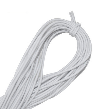  Size:1.2mm*20m Тъкани шевни ластични ленти Находки Мъниста Въже за бижута Направи си сам разтеглива гумена линия Гривна Колие Сплетен еластичен шнур