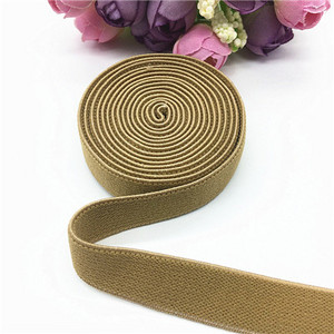 5/8" 15 mm guminė juosta elastinė juosta Vaikų plaukų kaklaraištis galvos juosta Suknelė nėrinių apdaila, siuvimas pečių dirželiais, moteriškas liemenėlės dirželis 1 metras