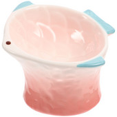 Kaķa bļoda Mājdzīvnieku padeves trauks Suns Kārums Bļodas Šķīvs Barošana Ēšana Keramikas Paaugstināti trauki Kaķēns Dekoratīvi Radoši Paaugstināts Ūdens