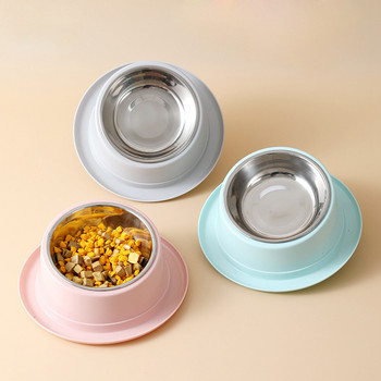 Pet Cat Feeder Slope Anti-Ant Food Bowl For Cat Аксесоари за домашни любимци Dog Bowl Качествен контейнер от неръждаема стомана за котки Зоотовары