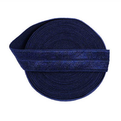 5 jardų 5/8 colių 15 mm vientisos spalvos blizgus FOE sulankstomas elastinė guminė juosta plaukų juosta Suknelė nėrinių apdaila elastingas siūlas "pasidaryk pats" siuvimas