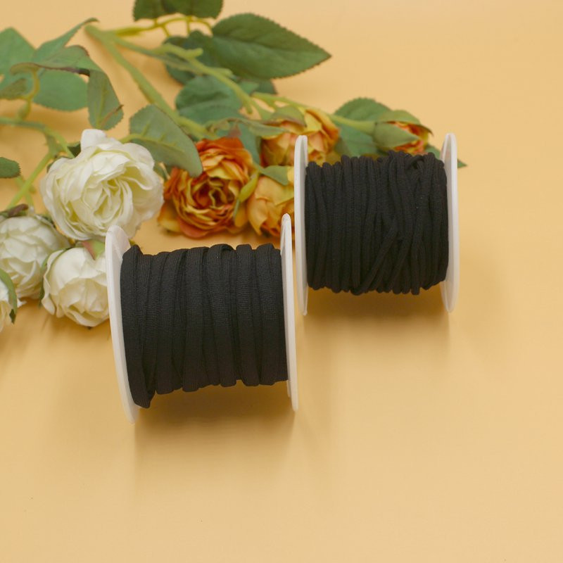 5/10/30 metrai / aikštelė 3/5 mm kaukė elastinė juosta Balta elastinga guminė juosta Siuvimas elastinė juosta Stretch Rope / elastinė juosta kaukei