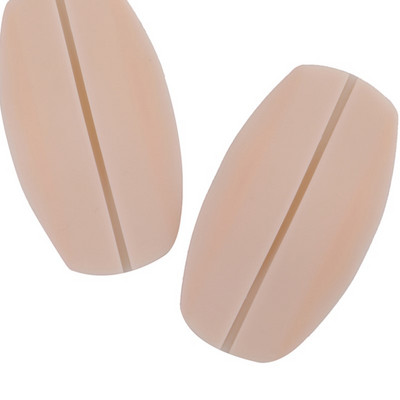 1paar silikoonpesu õlapatsjonid libisemisvastased õlapadjad rinnahoidja rihm Dekompressiooniga DIY rõivatarvikud