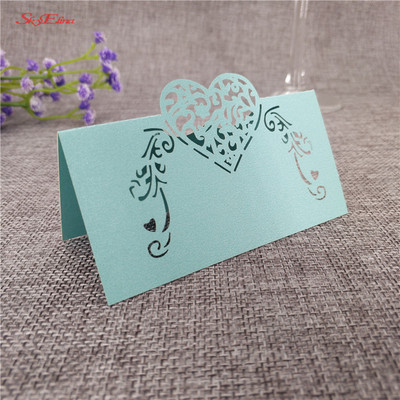 10gb Svinību galda nosaukums Viesu vietu kartītes Galda nosaukums Vietu kartītes Kāzu piederumi Sēdvietu dekorēšana Favor 6Z-SH928