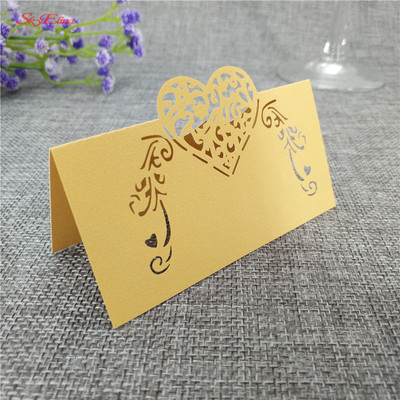 10gb Svinību galda nosaukums Viesu vietu kartītes Galda nosaukums Vietu kartītes Kāzu piederumi Sēdvietu dekorēšana Favor 6Z-SH928