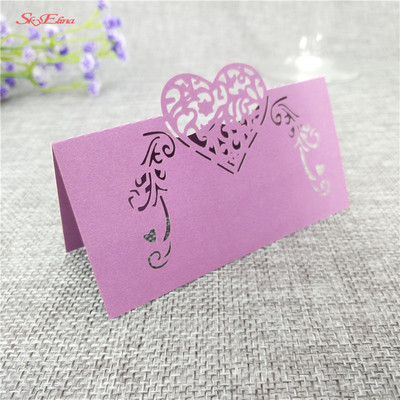 10gb Svinību galda nosaukums Viesu vietu kartītes Galda nosaukums Vietu kartītes Kāzu piederumi Sēdvietu dekorēšana Favor 6Z-SH928