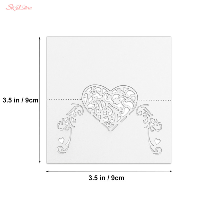 10gb Svinību galda nosaukums Viesu vietu kartītes Galda nosaukums Vietu kartītes Kāzu piederumi Sēdvietu dekorēšana Favor 6Z-SH928