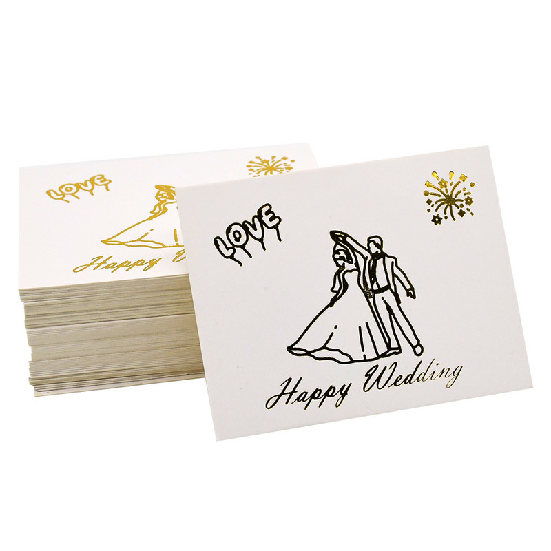 10-30db fehér papír kártya "köszönöm"Kis kártya Ajándék dekorációs kártya Írható kártya 6x8cm esküvői szívesség kártya 6x8cm