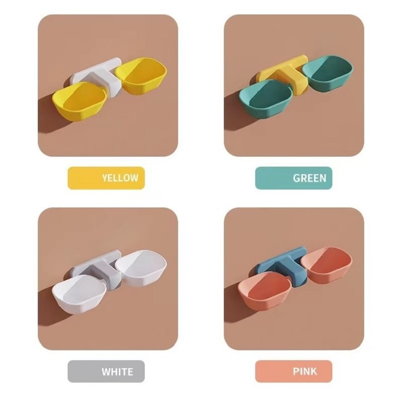 Κρεμαστό μπολ τροφοδοσίας κατοικιδίων Επιτοίχιο μπολ γάτας Κρεμαστό μπολ για σκύλους γάτα Ανθεκτικό μικρό μπολ νερού τροφοδοσίας κατοικίδιων καινούργιο