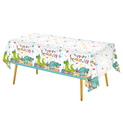 Dinoszaurusz eldobható étkészlet Dinoszaurusz születésnapi parti dekoráció gyerekek fiú baba zuhany léggömbök dzsungel szafari születésnapi kellékek