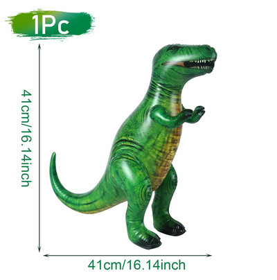 Dinoszaurusz eldobható étkészlet Dinoszaurusz születésnapi parti dekoráció gyerekek fiú baba zuhany léggömbök dzsungel szafari születésnapi kellékek