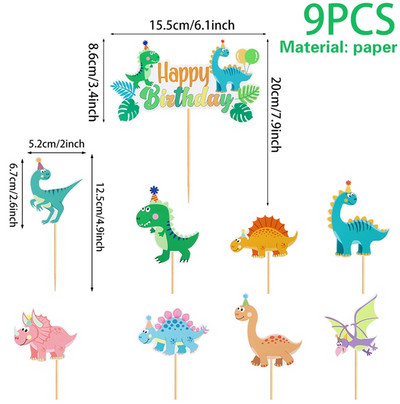 Dinoszaurusz eldobható étkészlet Dinoszaurusz születésnapi parti dekoráció gyerekek fiú baba zuhany léggömbök dzsungel szafari születésnapi kellékek