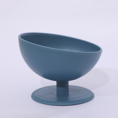 Kaķu bļoda slīpuma dizains Augsta pēda, pret apgāšanos kakla aizsardzība Pārtikas kvalitātes trauks lielas ietilpības mazs suņu barības padevējs