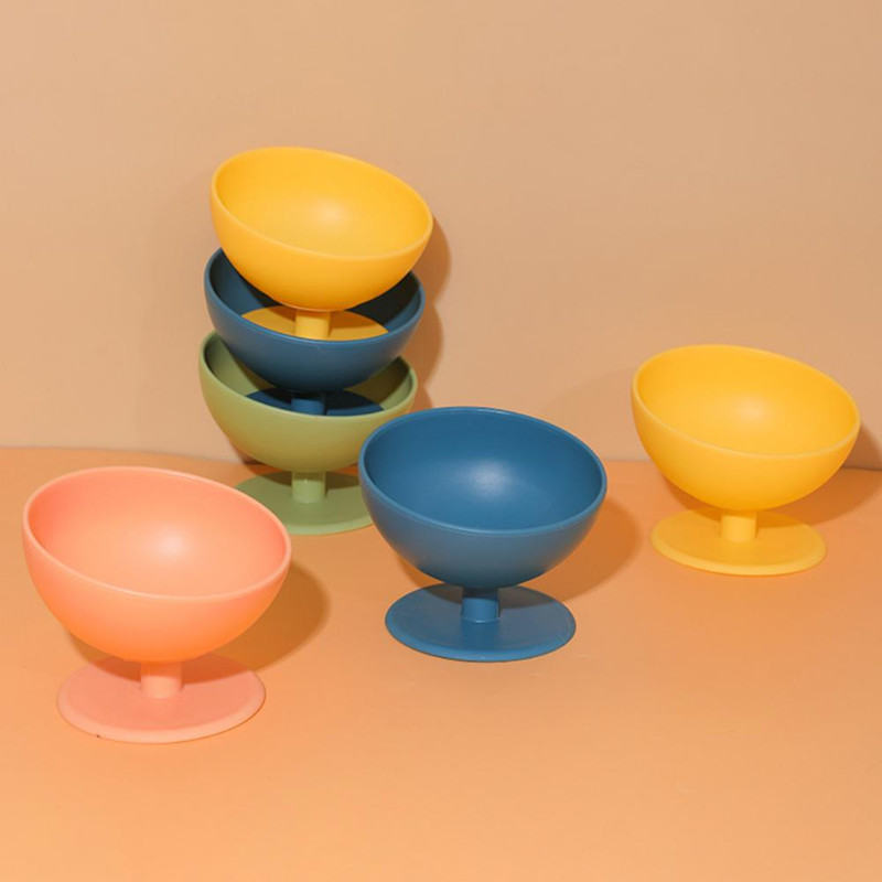 Kaķu bļoda slīpuma dizains Augsta pēda, pret apgāšanos kakla aizsardzība Pārtikas kvalitātes trauks lielas ietilpības mazs suņu barības padevējs