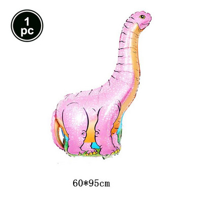 Álló zöld dinoszaurusz fóliás léggömbök 3. születésnapi dekoráció dinoszauruszparti léggömbök transzparens dzsungel állatalkatrészeinek kellékei gömbök