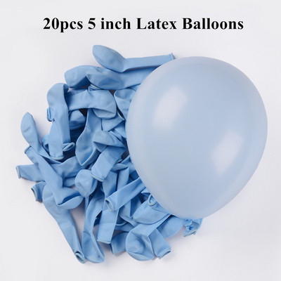 Κουτιά με μπαλόνια για πρώτη φορά γενεθλίων για διακόσμηση πάρτι 1ο ντεκόρ με μπαλόνια για γενέθλια με ΕΝΑ γράμμα Διακόσμηση ντους μωρού για αγόρι κορίτσι