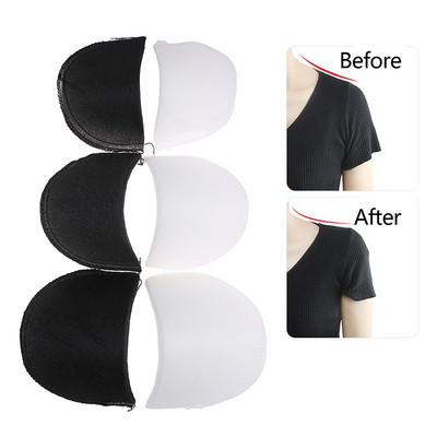 10pcs=5Pairs Soft Padded Shoulder Pad Encryption Foam Shoulder Pads For Blazer T-shirt Clothes Sewing Accessories
