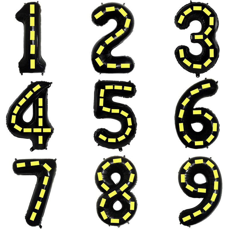 Jucărie cu balon din folie 4D autoportant Forțele armate Digger Vehicul de inginerie Băieți Construcție Balon de naștere Decor pentru petrecere