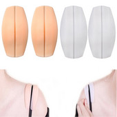 1 pár szilikon vállpárna puha melltartópánt tartó párnák csúszásmentes vállpánt párnák tartó melltartó fájdalomcsillapító nők számára