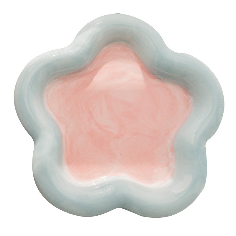 Kisállat macskatál aranyos karikatúra kisállat ivóvíz etetőtál Kerámia Macskaeledel Kutyaeledel edények Macska kutya kisállat kellékek