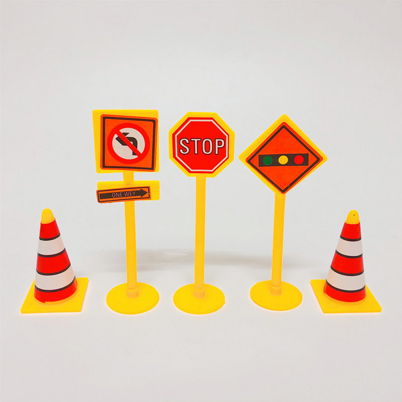 1 készlet építőipari tortafeltétek Multi buldózeres kotrófejek fiú boldog születésnapi party tortadíszítéshez barkács kellékek