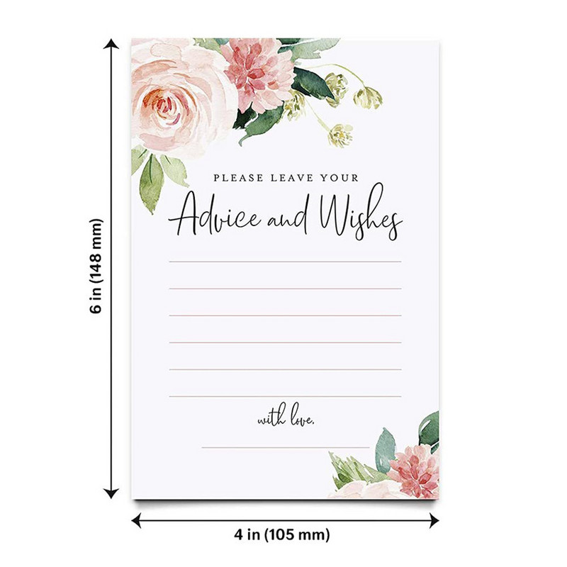 10/20 db 10cm*15cm Virágok Esküvői Vacsora Rendezvény Asztalkártya Köszönetkártyák Party Dekoratív Írható Kártyák Esküvői Meghívók