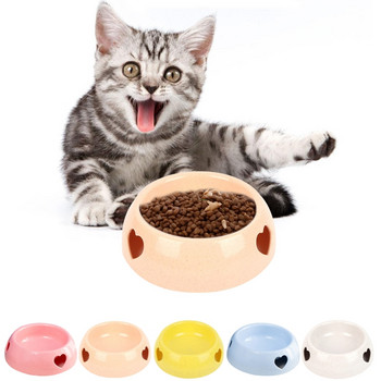Πλαστικά μπολ για σκύλους 5 ιντσών Cute μπολ για κατοικίδια Εξαιρετικά ελαφρύ ασφαλές υλικό Ανθεκτικό τροφοδότη νερού για γάτες Μικρά σκυλιά