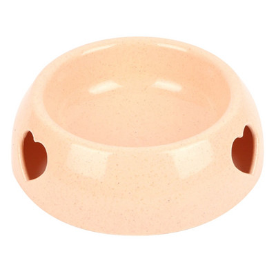 Műanyag kutyatálak 5 hüvelykes aranyos kisállattál ultrakönnyű, biztonságos anyagból tartós eledel-vízetető macskáknak kis kutyáknak